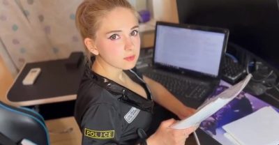 A cute police officer bribed her superiors ตำรวจสาวน้ำดี หนังxxx